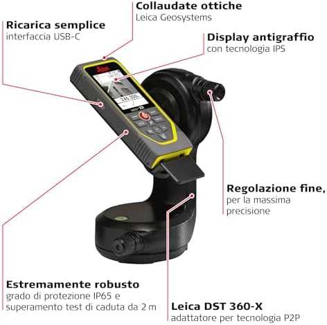Leica Geosystems Lazerinis atstumų matuoklis Leica Disto X6 P2P