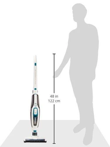 Dulkių siurblys Leifheit PowerVac 2in1 2-in-1 stick vacuum Baterija Dry Cyclonic Bagless Juodas, Mėlyna, Baltas