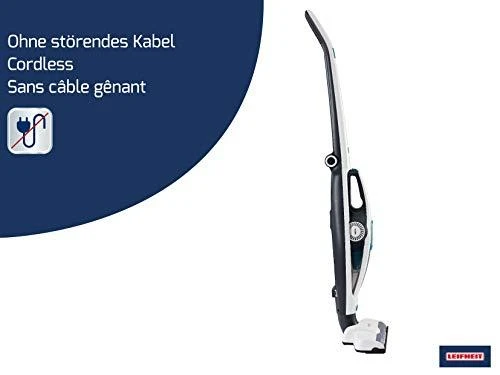 Dulkių siurblys Leifheit PowerVac 2in1 2-in-1 stick vacuum Baterija Dry Cyclonic Bagless Juodas, Mėlyna, Baltas