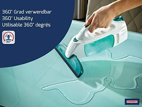 Leifheit Window vacuum cleaner, Baltas/žalias, Cordless