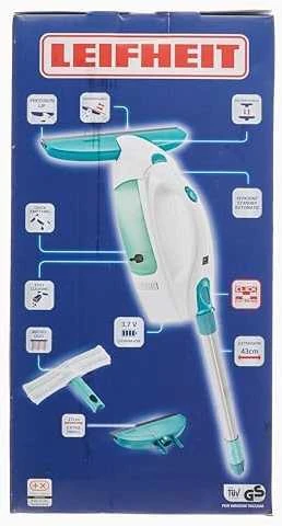 Leifheit 51016 electric window cleaner Mėlyna, Baltas