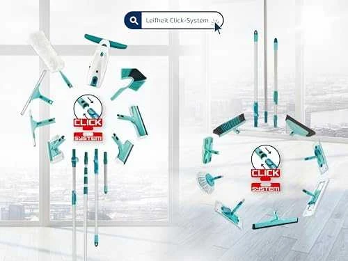 Leifheit 51016 electric window cleaner Mėlyna, Baltas