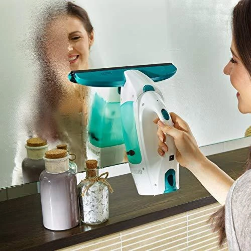 Leifheit Window vacuum cleaner, Baltas/žalias, Cordless