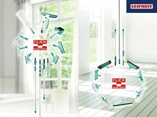 Leifheit Profi XL cotton plus mop Cotton/Fiber Pilkas, Turquoise, Baltas