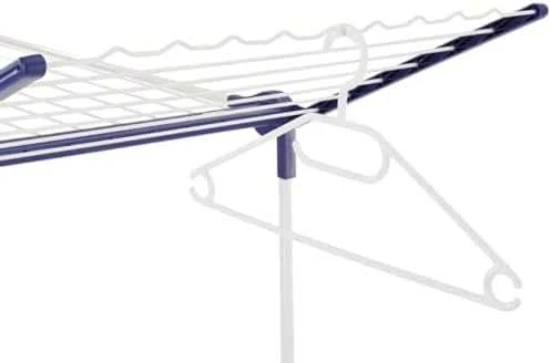 Leifheit Pegasus 200 Comfort Clothes horse wing Mėlyna, Baltas