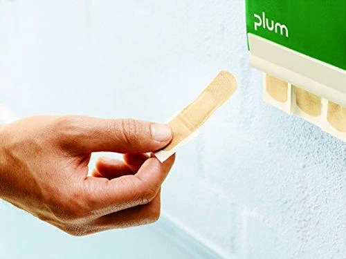 Pleistrų laikiklis + 90 pleistrų PLUM QuickFix Textile