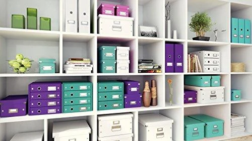 Leitz Konteineris, spintelė Leitz Click & Store su 4 stalčiais Oranžinė (10K269L)