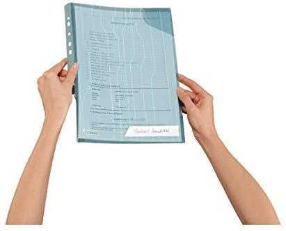 Aplankas L Leitz Combifile, A4, mėlynas, plastikinis 0812-204