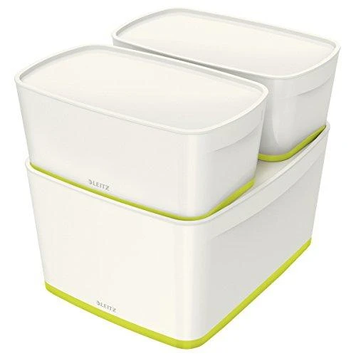 Daiktadėžė LEITZ MyBox su dangteliu, didelė