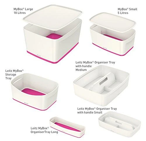 Daiktadėžė LEITZ MyBox su dangteliu, maža