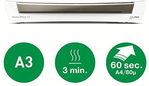 Laminavimo aparatas LEITZ iLAM HOME OFFICE, A3, pilka sp.