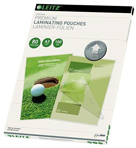 Leitz 74850000 laminavimo vokelis 100 vnt