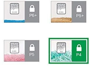 Rexel Dokumentų naikiklis LEITZ IQ Home Office, P4, 23L, 4x28mm, 10 lapų