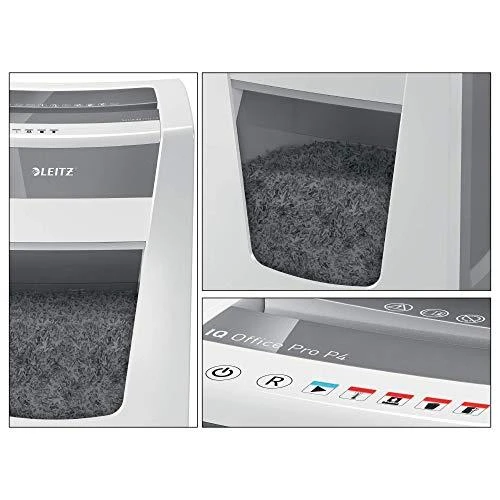Dokumentų naikiklis LEITZ IQ Office Pro, P4, 30L, 20 lapų/80gsm