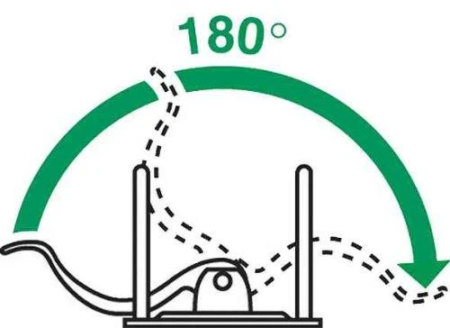 Segtuvas LEITZ WOW 180°, A4, 80mm