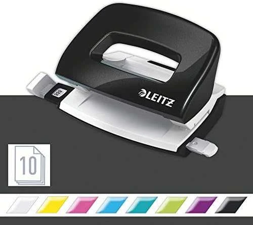 Dziurkacz Leitz DZIURKACZ WOW 5060 METALICZNY JUODA