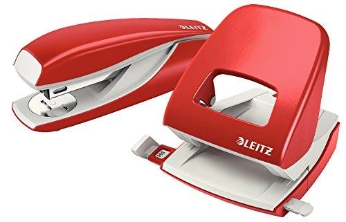 Leitz 5008 Hole Punch 30 lapų raudona (10K231B)