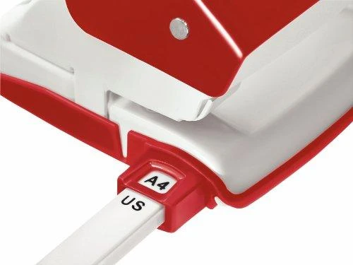 Leitz 5008 Hole Punch 30 lapų raudona (10K231B)