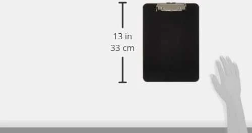 Leitz Deska su klipem A4, juoda