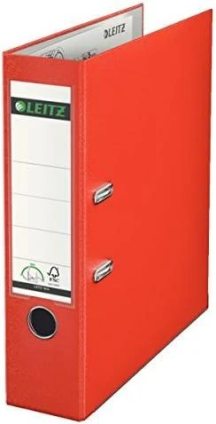 Raudonas Leitz dokumentų segregatorius