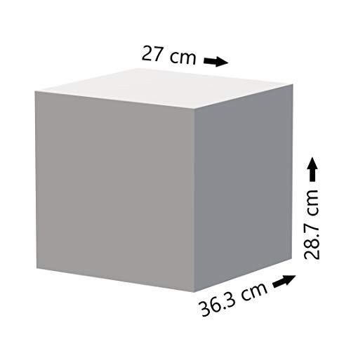 Leitz LEITZ CUBE WOW Pearl Baltas stalčių spintelė su 5 stalčiais. Patvari ir stabili, su patraukliu dviejų spalvų blizgiu WOW dizainu - 52142001