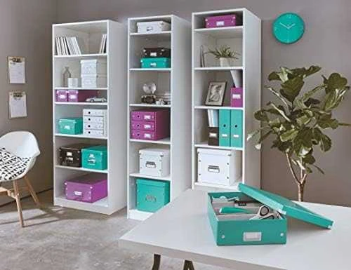 Leitz Wow dokumentų lentyna, dviejų spalvų turkio spalvos (53611051)