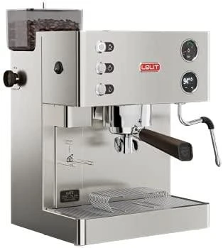 Kavamalė Lelit Kate PL82T Espresso Kavos aparatas with Grinder - St. Steel