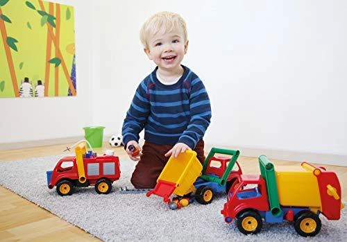 Vaikiškas gaisrinės automobilis Lena, 31 cm