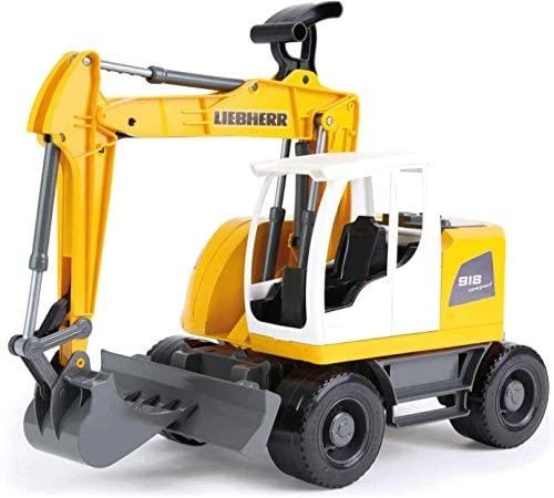 Lena Važiuoklė „Liebherr“ ekskavatoriaus transporto priemonė, 48 cm, laisvai surenkama dėžėje