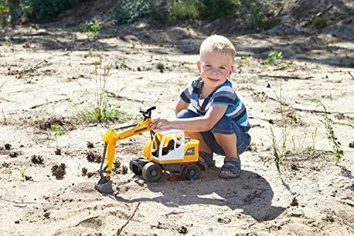 Lena Važiuoklė „Liebherr“ ekskavatoriaus transporto priemonė, 48 cm, laisvai surenkama dėžėje