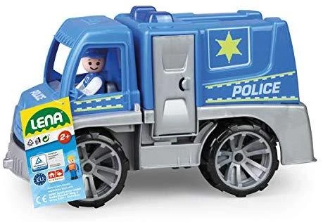 Žaislinio automobilio policija, 29cm (dėžutėje), LENA Truxx 04455, 2+