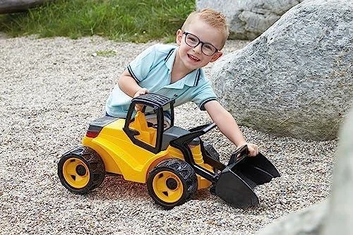 Galingas pakrovėjas Lena Giga Trucks gelt/juod 65cm