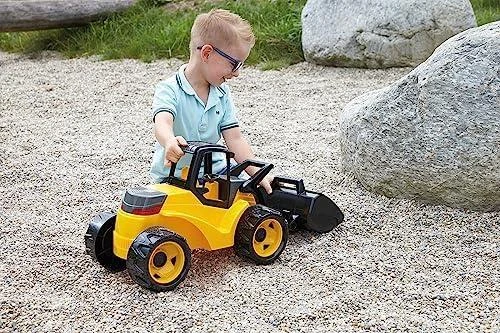 Galingas pakrovėjas Lena Giga Trucks gelt/juod 65cm