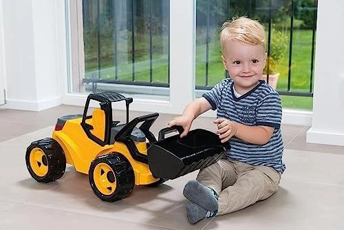 Galingas pakrovėjas Lena Giga Trucks gelt/juod 65cm