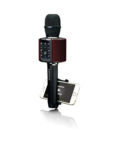LENCO BMC-090 Karaoke-Mikrofonas, juodas