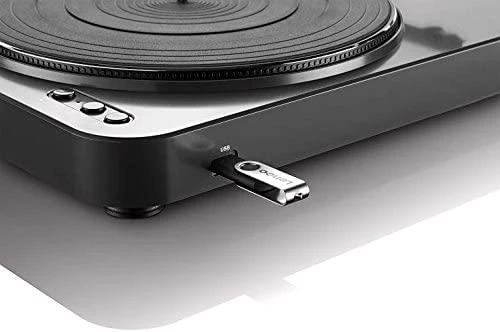 Patefonas Lenco LBT-120 su Bluetooth, Juodas