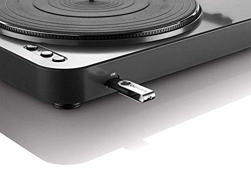 Patefonas Lenco LBT-120 su Bluetooth, Juodas