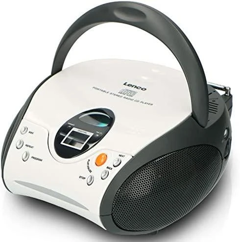 Lenco SCD-24 baltas