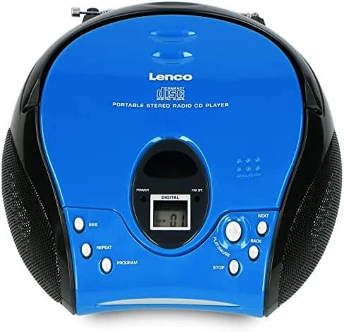 Lenco SCD-24 mėlyna/juoda