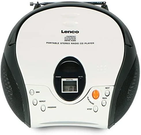 Lenco SCD-24 baltas