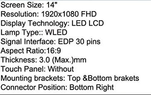 Atmintis do laptopa Lenovo Lenovo 00HN820, Ekranas, 35.6 cm (14''), Full HD, Lenovo, THINKPAD-X1-CARBON-20BS-20BT