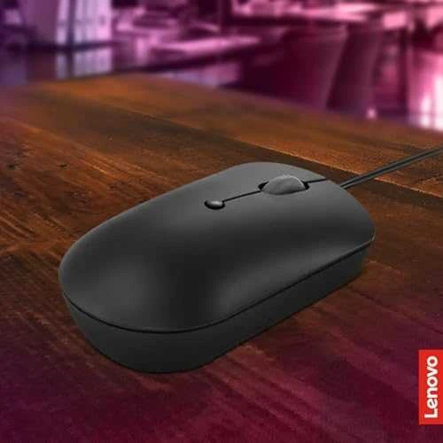 Lenovo | Compact Pelė | 400 | su laidu | USB-C | Raven juodas
