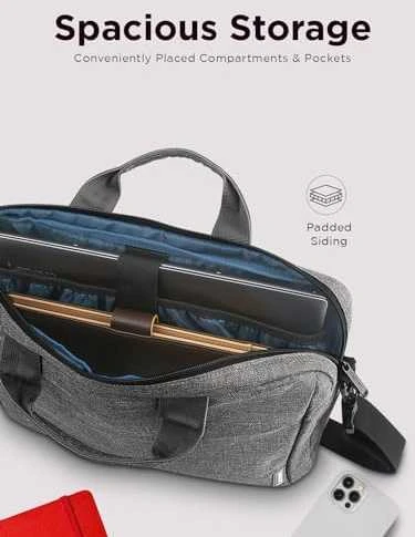 Nešiojamo kompiuterio krepšys Lenovo 15.6" Laptop Casual Toploader T210 (Pilkas)