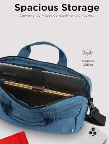 Nešiojamo kompiuterio krepšys Lenovo 15.6" Laptop Casual Toploader T210 (Mėlynas)