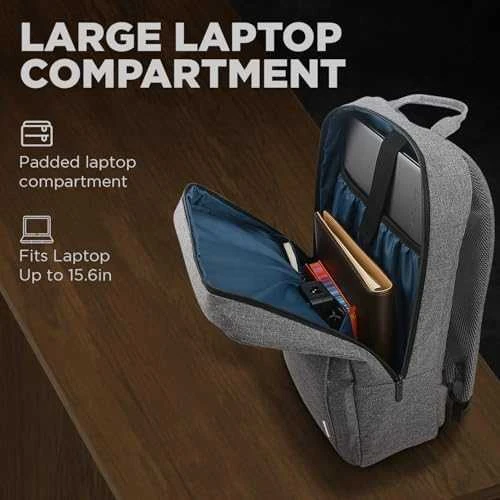 Nešiojamo kompiuterio kuprinė Lenovo 15.6" inch laptop Casual Backpack B210 (Pilka)
