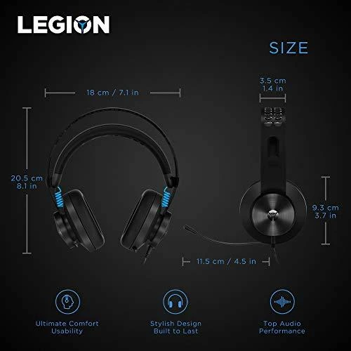 Žaidimų ausinės Lenovo Legion H300