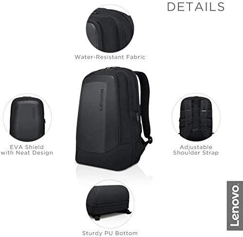 Lenovo | Legion Armoured Backpack II | GX40V10007 | Tinka iki 17/18 " | Kuprinė | Dirželis per petį | Juodas