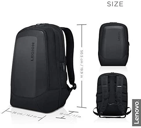 Lenovo | Legion Armoured Backpack II | GX40V10007 | Tinka iki 17/18 " | Kuprinė | Dirželis per petį | Juodas