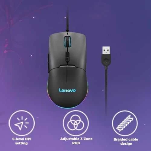 Lenovo | M210 RGB | Pelė žaidimams | su laidu