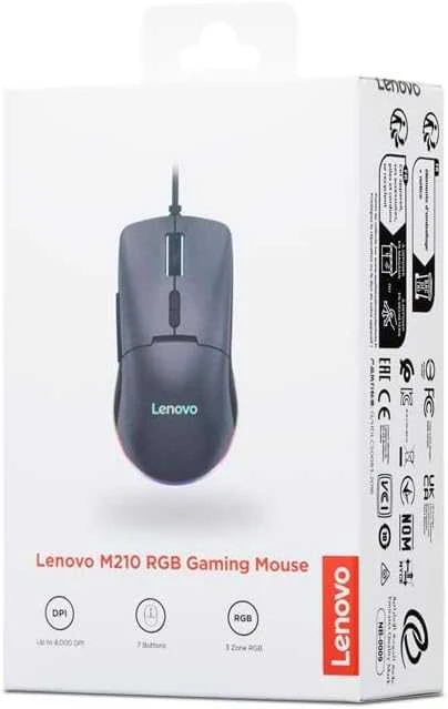 Lenovo | M210 RGB | Pelė žaidimams | su laidu